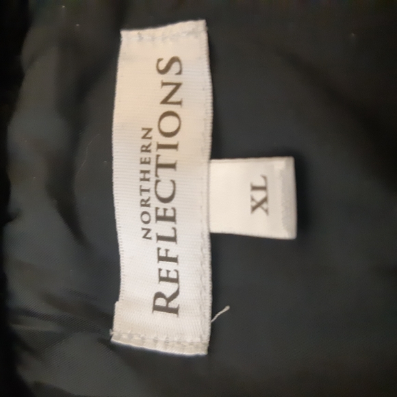 Vintage Northern Reflections quilted lined plaid zip up collared poc… - Picture 10 of 12